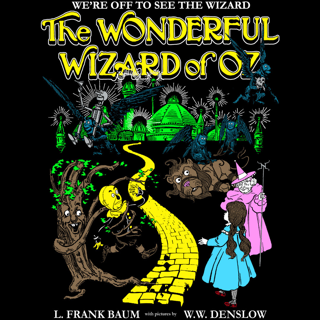 ILLUSTRATIONS DU MERVEILLEUX MAGICIEN D'OZ - T-SHIRT