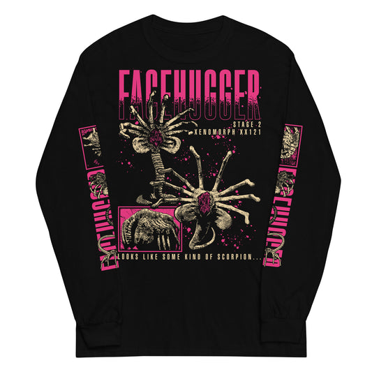 FACEHUGGER WITH SLEEVES - LONG SLEEVE SHIRT