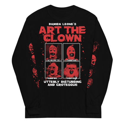 ART THE CLOWN FOUR UP WITH SLEEVES - LONG SLEEVE SHIRT