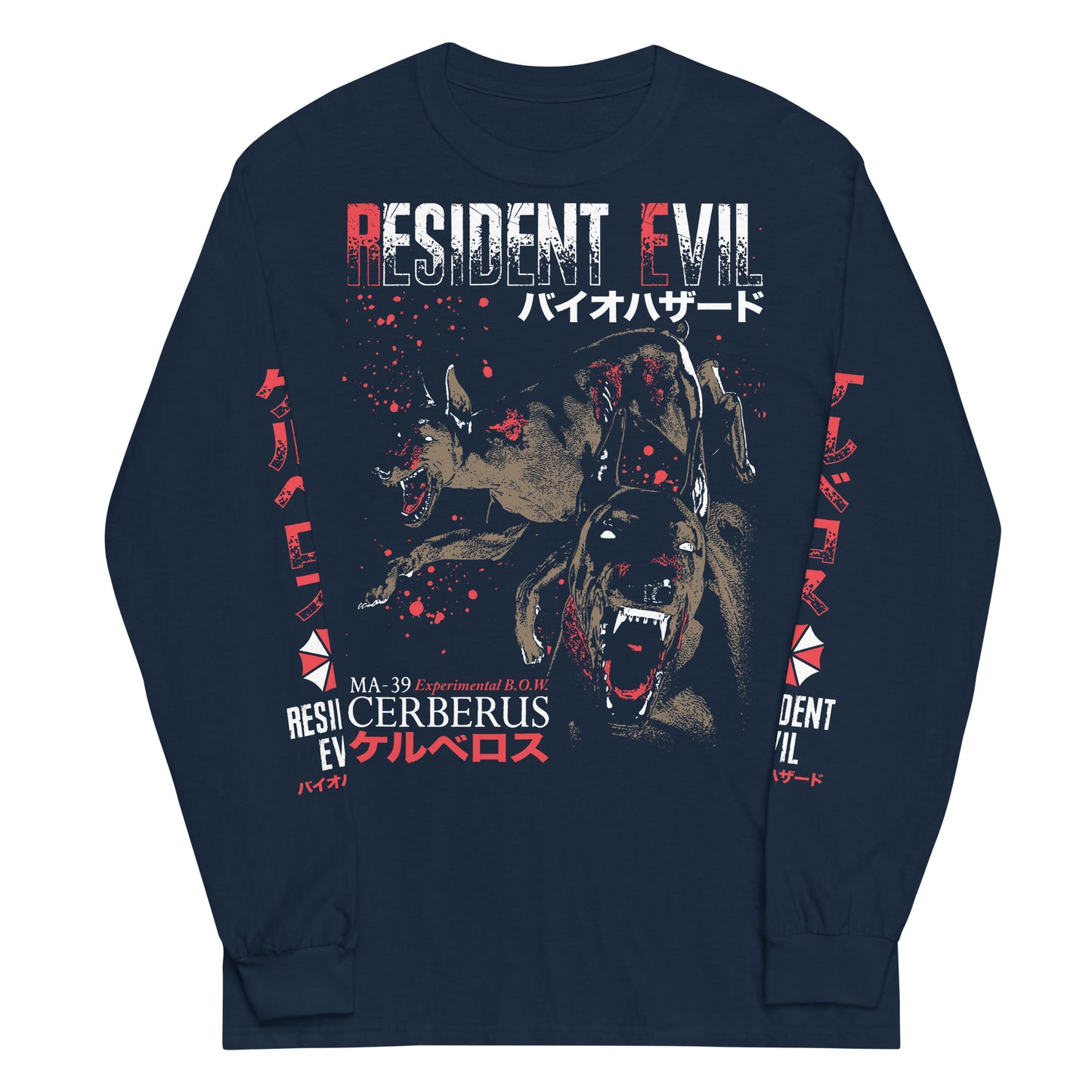 B.O.W. CERBERUS WITH SLEEVES - LONG SLEEVE SHIRT