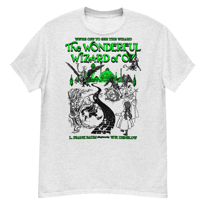 LE MERVEILLEUX MAGICIEN D'OZ ILLUSTRATIONS NOIRES - T-SHIRT