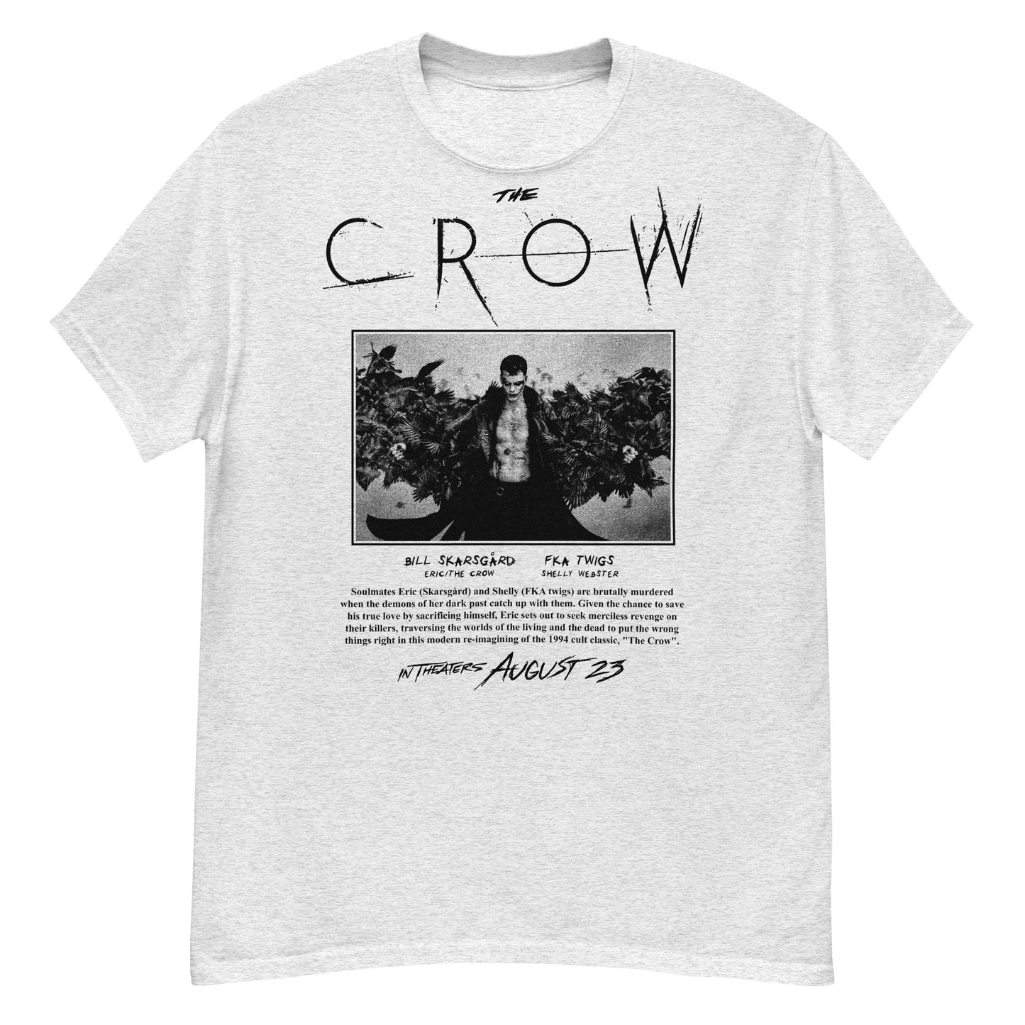 THE CROW 2024 B&W IMAGE - T-SHIRT