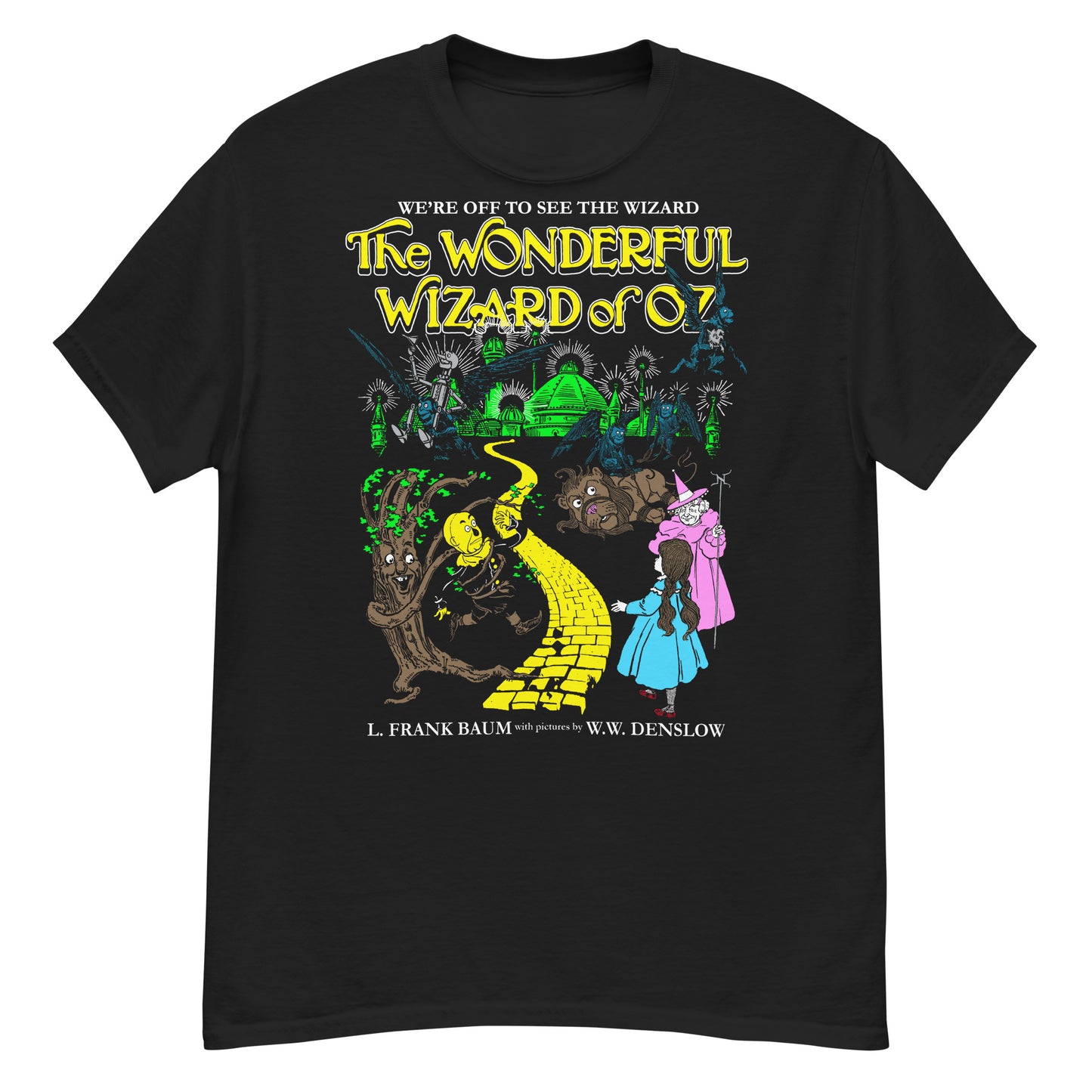 ILLUSTRATIONS DU MERVEILLEUX MAGICIEN D'OZ - T-SHIRT