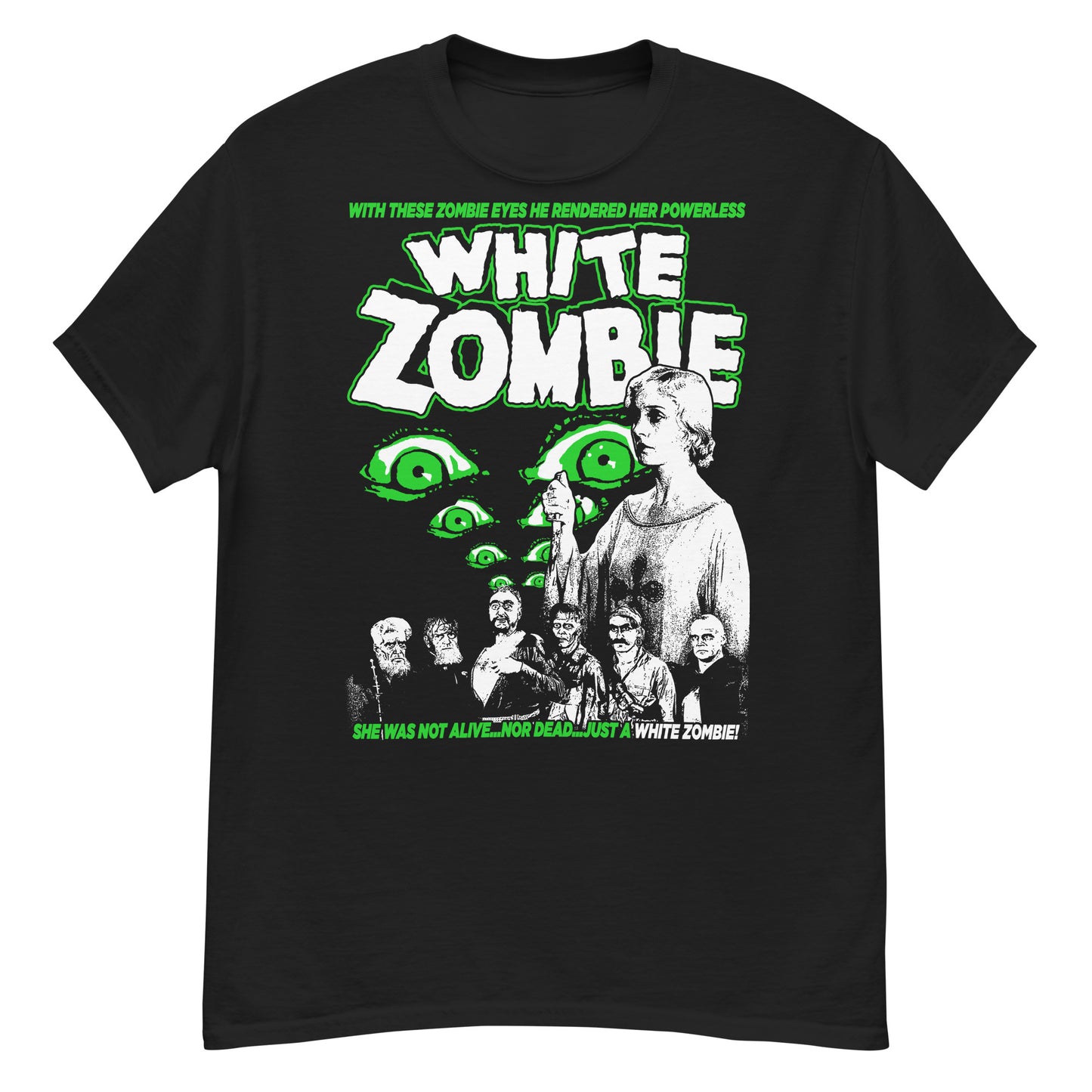 T-SHIRT ZOMBIE BLANC