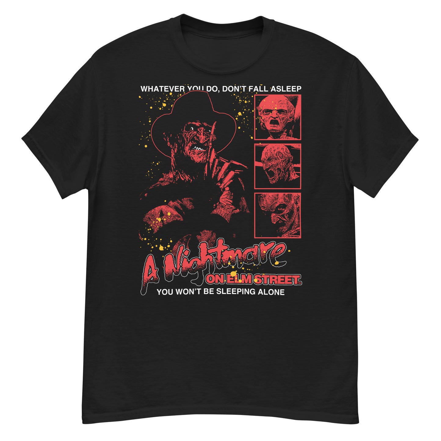 RED & WHITE FREDDY IMAGES - T-SHIRT