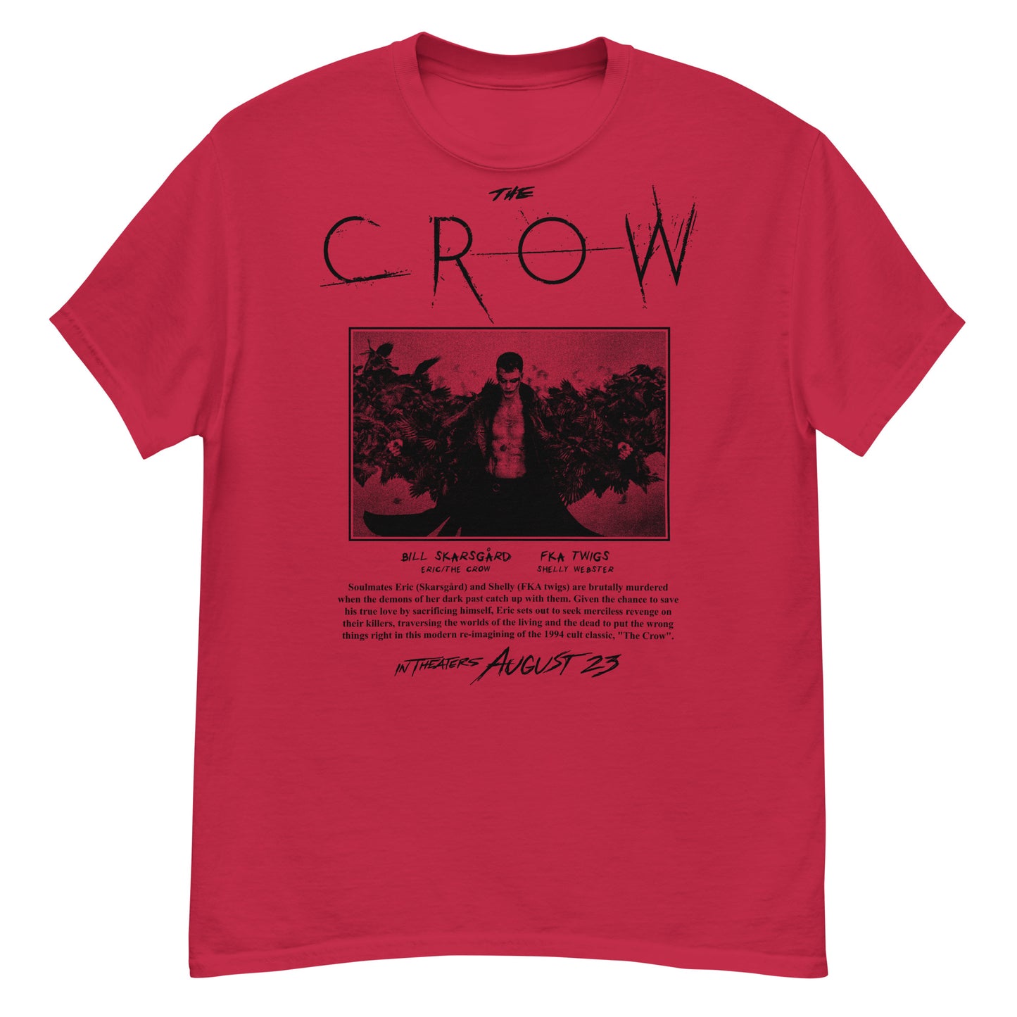 THE CROW 2024 B&W IMAGE - T-SHIRT