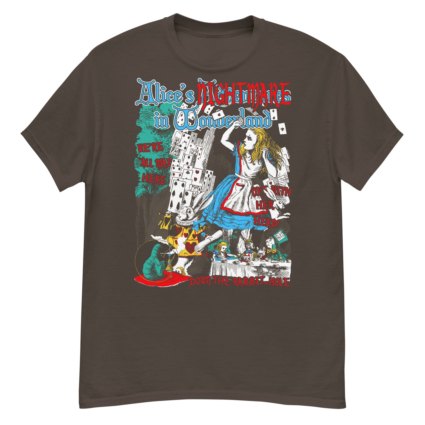 ALICE AU PAYS DES MERVEILLES ILLUSTRATIONS CLASSIQUES - T-SHIRT