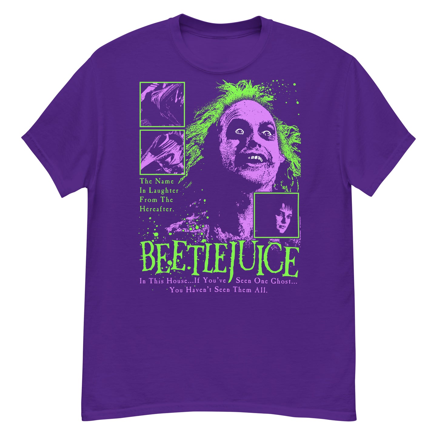 PURPLE & GREEN CHARACTERS - T-SHIRT