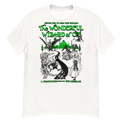 LE MERVEILLEUX MAGICIEN D'OZ ILLUSTRATIONS NOIRES - T-SHIRT