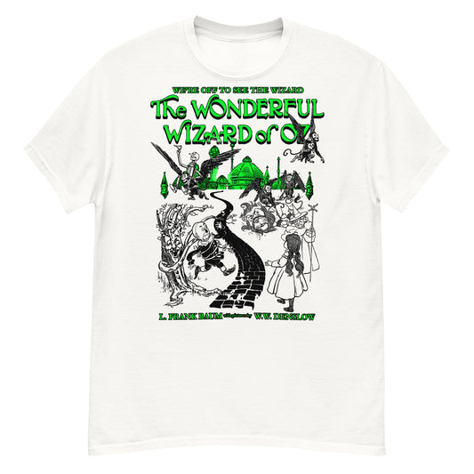 THE WONDERFUL WIZARD OF OZ BLACK ILLUSTRATIONS - T-SHIRT