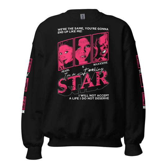 I'M A F**KING STAR! WITH SLEEVES - SWEATSHIRT