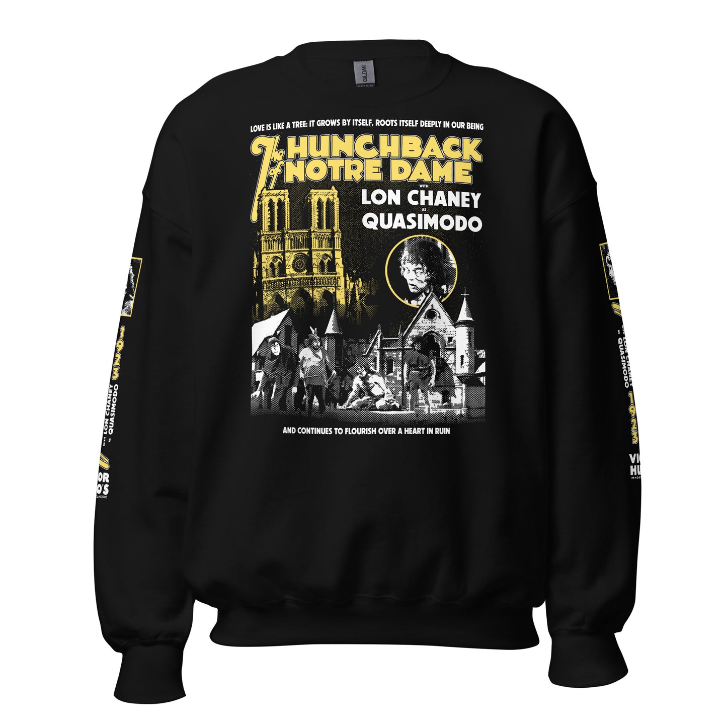 THE HUNCHBACK OF NOTRE DAME 1923 WITH SLEEVES - SWEATSHIRT