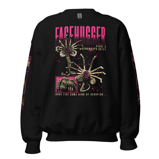 FACEHUGGER WITH SLEEVES - SWEATSHIRT