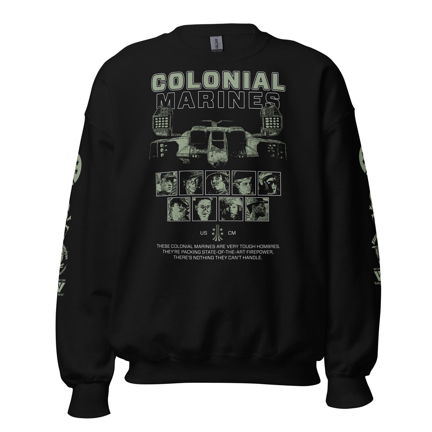 COLONIAL MARINES WITH SLEEVES - SWEATSHIRT