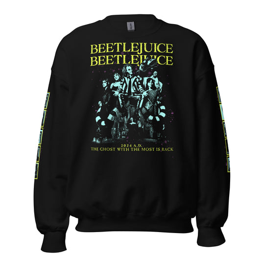 HALFTONE BEETLEJUICE 2 POSTER WITH SLEEVES - SWEATSHIRT