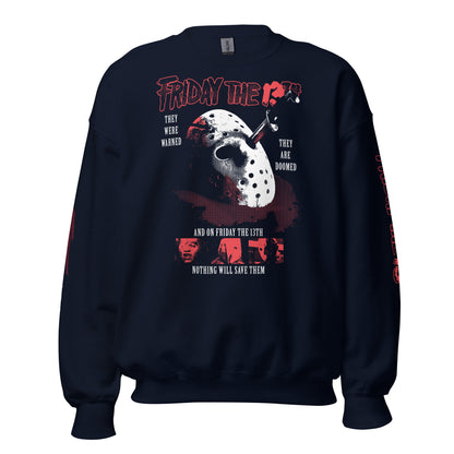 HALFTONE JASON VOORHEES WITH SLEEVES - SWEATSHIRT