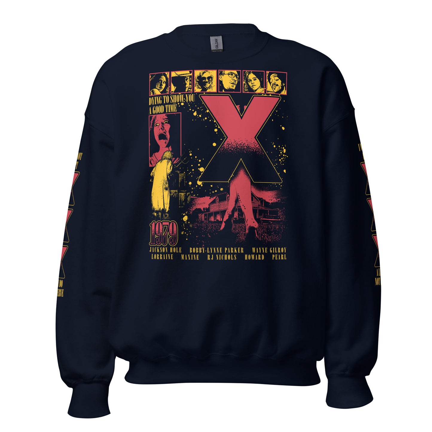 DYING TO SHOW YOU A GOOD TIME WITH SLEEVES - SWEATSHIRT