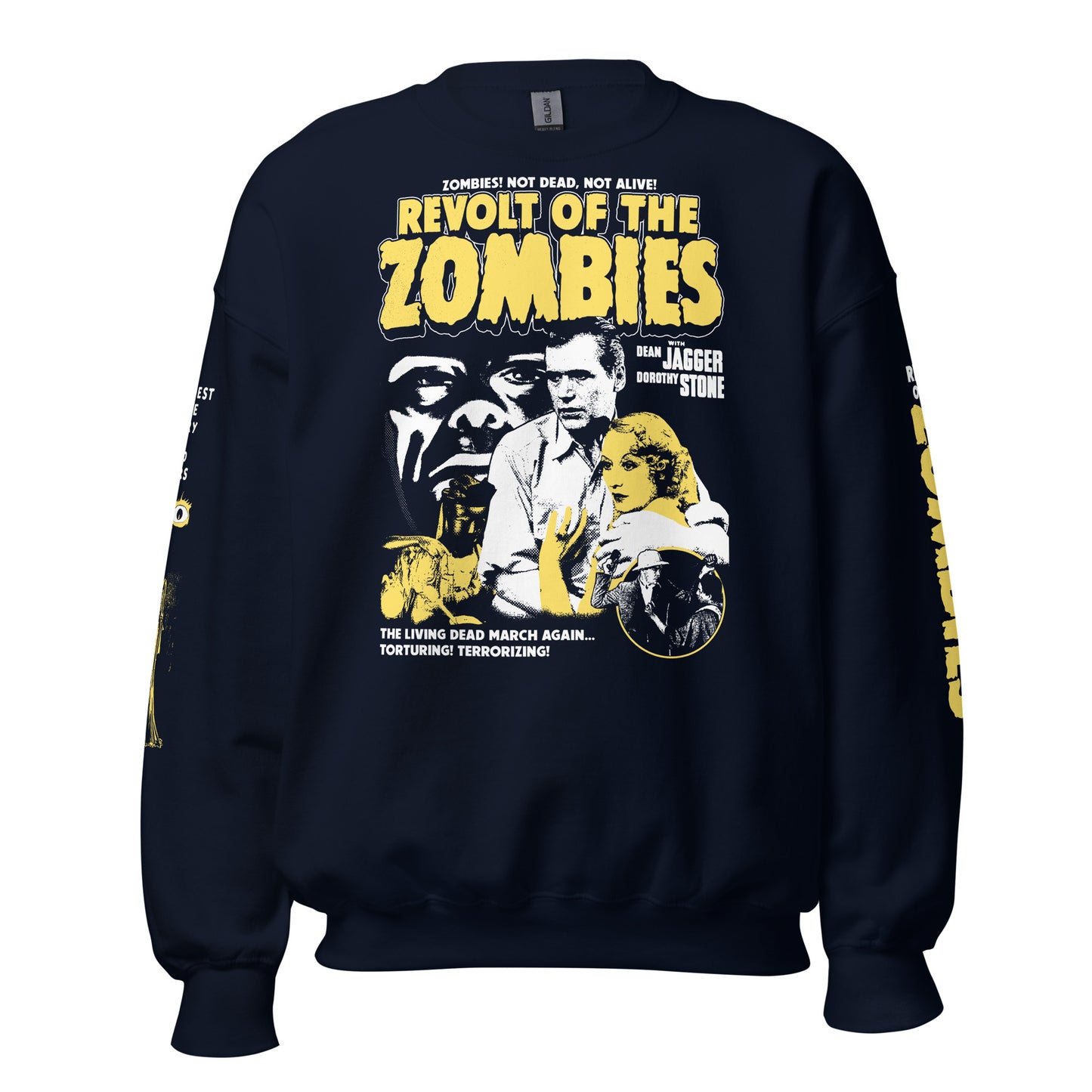 REVOLT OF THE ZOMBIES WITH SLEEVES - SWEATSHIRT