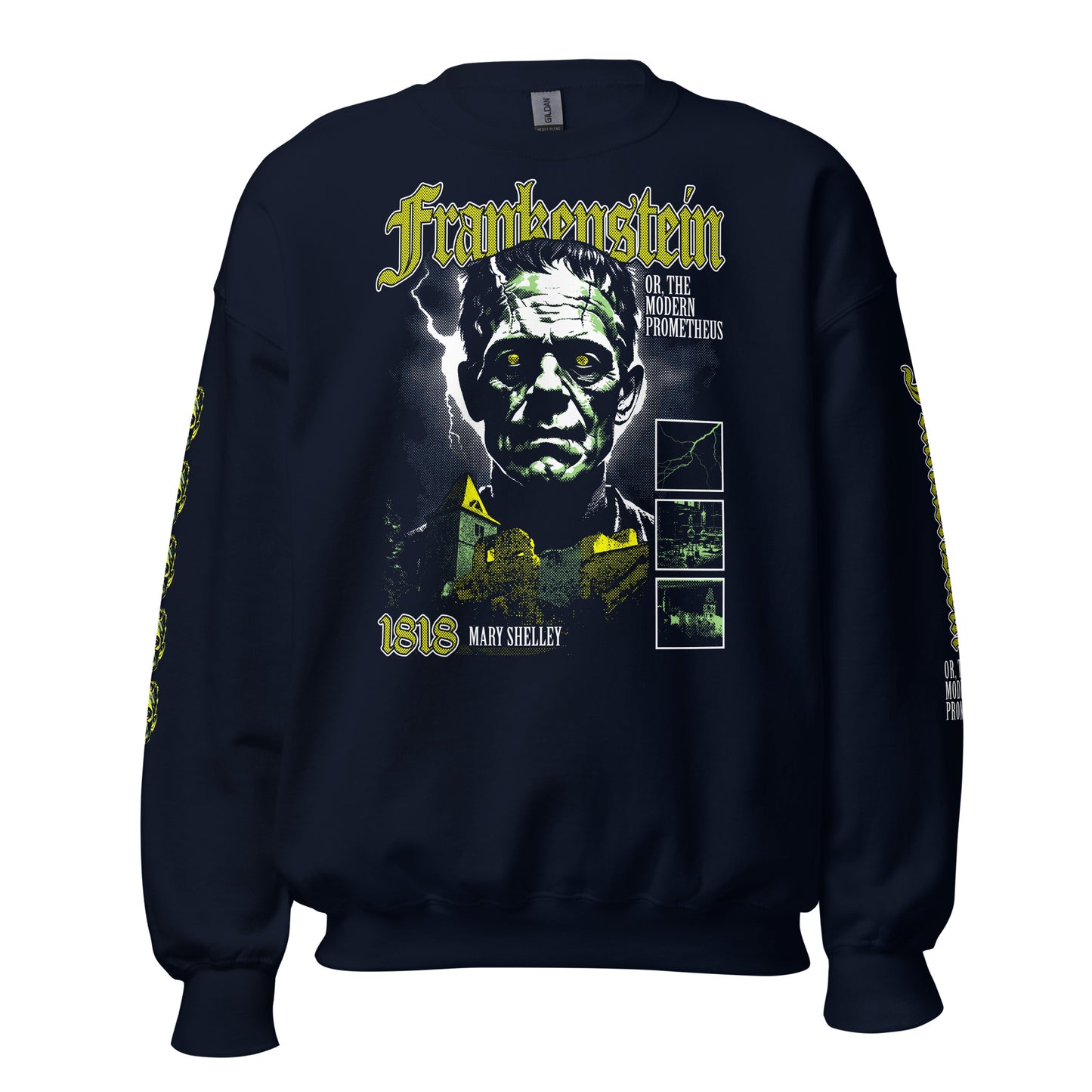 FRANKENSTEIN 1818 WITH SLEEVES - SWEATSHIRT