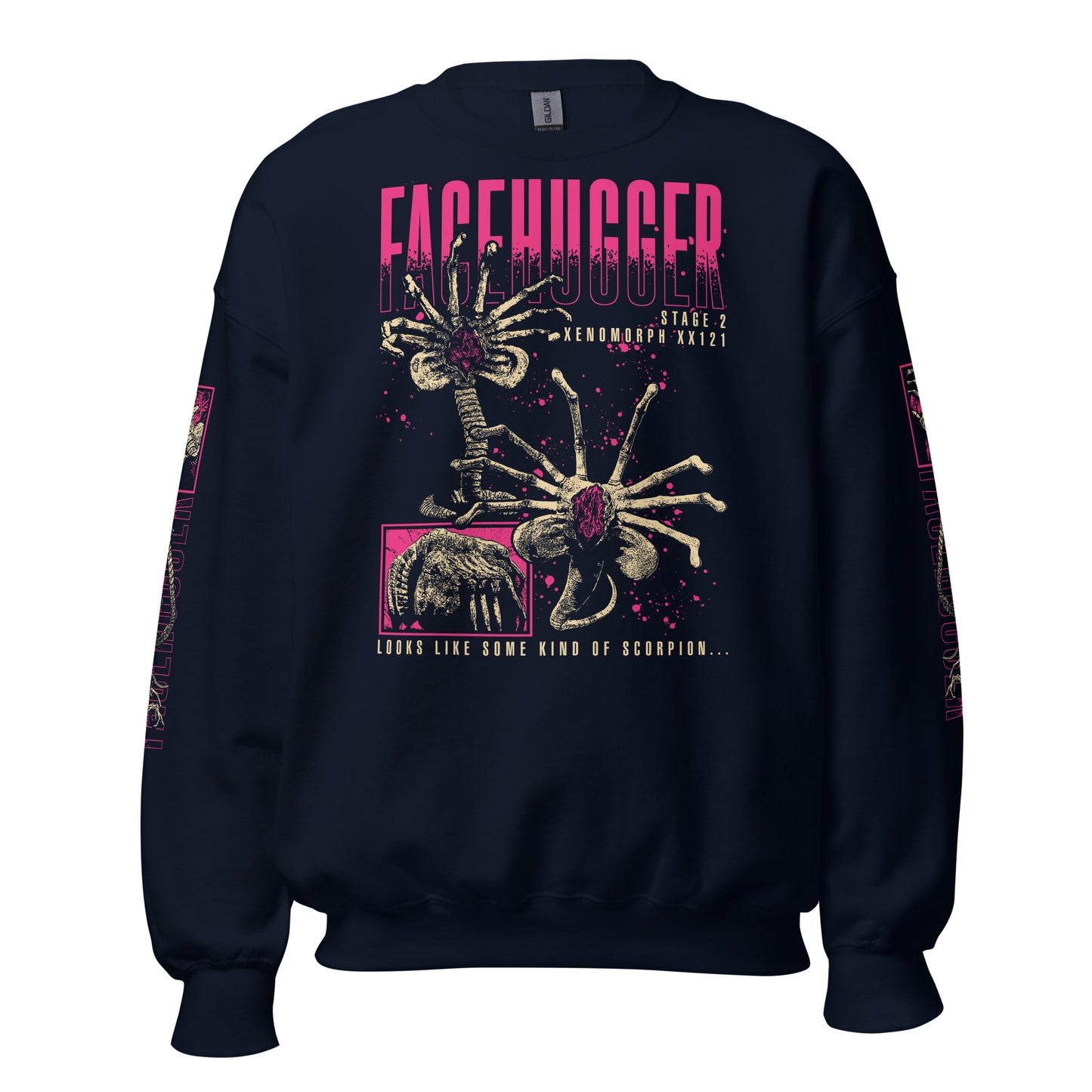 FACEHUGGER WITH SLEEVES - SWEATSHIRT