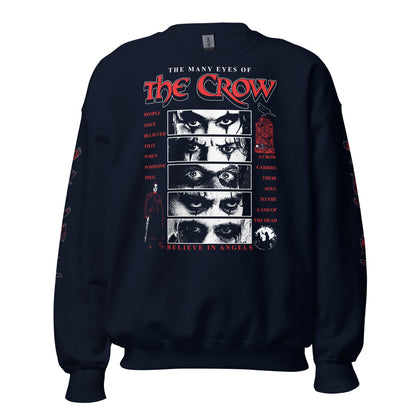 EYES OF THE CROW WITH SLEEVES - SWEATSHIRT