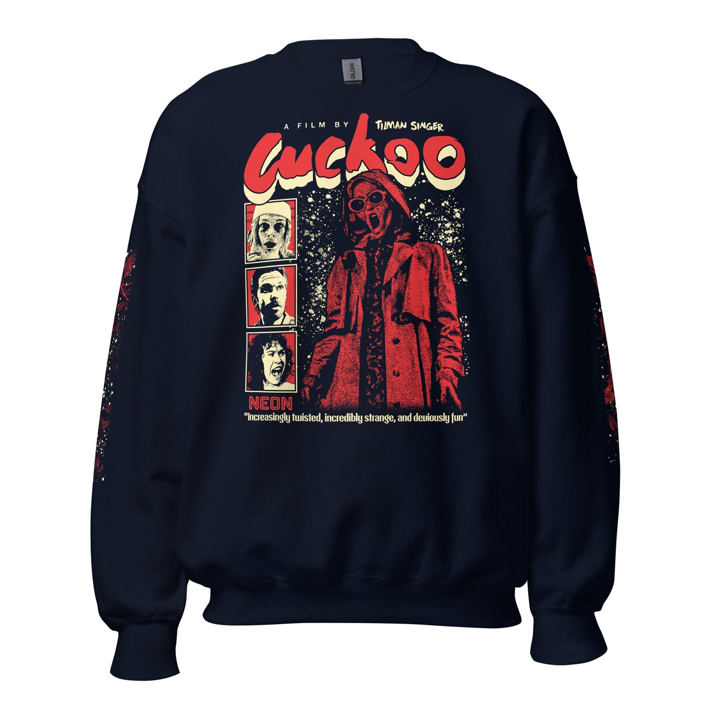 CUCKOO CHARACTER PANELS WITH SLEEVES - SWEATSHIRT