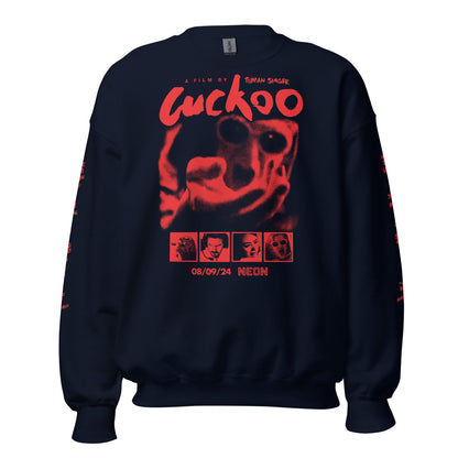 CUCKOO MONSTER FACE WITH SLEEVES - SWEATSHIRT