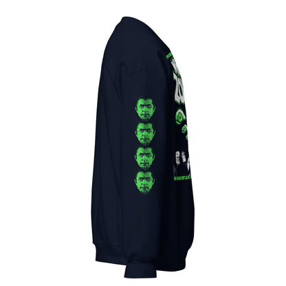 WHITE ZOMBIE WITH SLEEVES - SWEATSHIRT