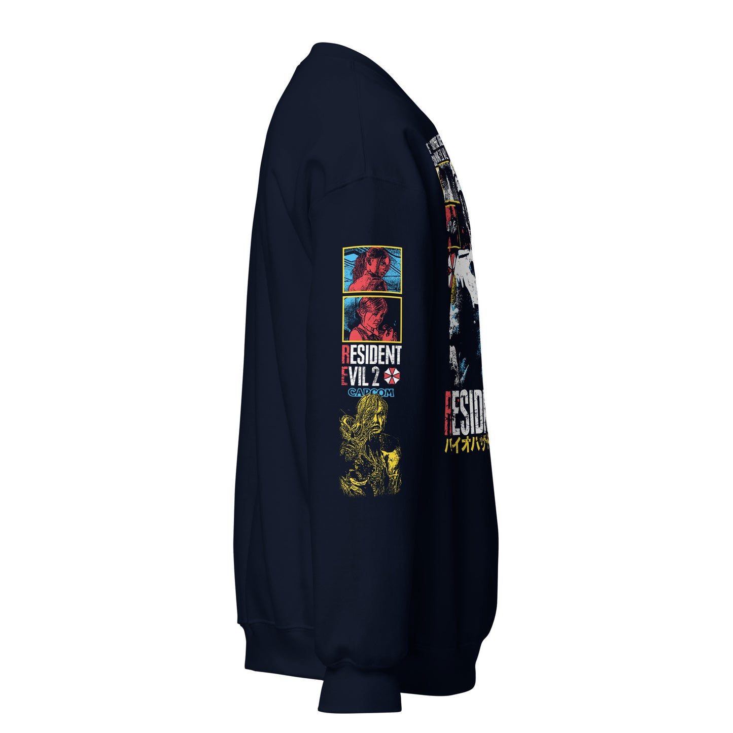 RE2 MONSTERS WITH SLEEVES - SWEATSHIRT