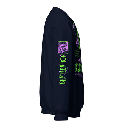 PURPLE & GREEN CHARACTERS WITH SLEEVES - SWEATSHIRT