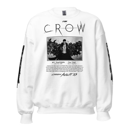 THE CROW 2024 B&W IMAGE WITH SLEEVES - SWEATSHIRT