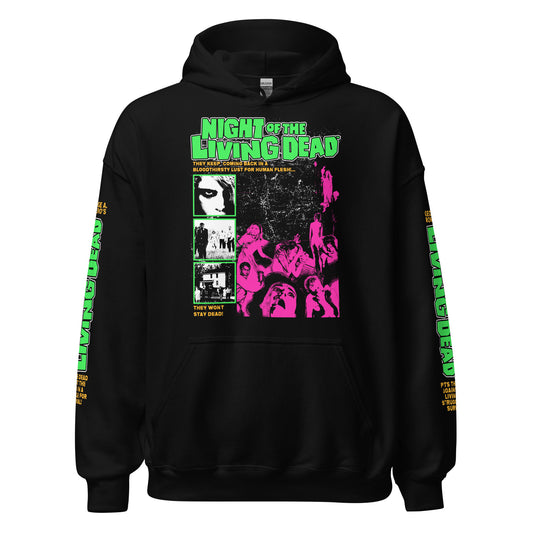 NIGHT OF THE LIVING DEAD WITH SLEEVES - HOODIE