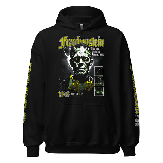 FRANKENSTEIN 1818 WITH SLEEVES - HOODIE