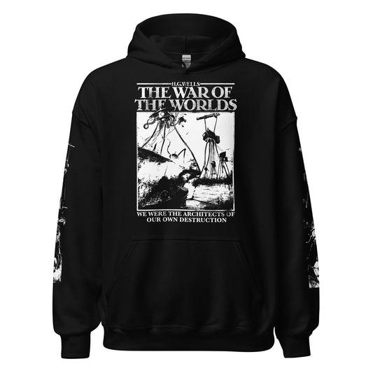 THE WAR OF THE WORLDS ILLUSTRATIONS WITH SLEEVES - HOODIE