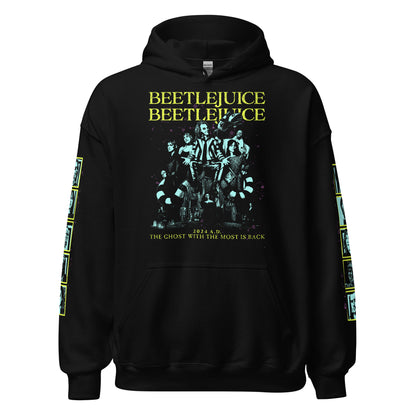 HALFTONE BEETLEJUICE 2 POSTER WITH SLEEVES - HOODIE