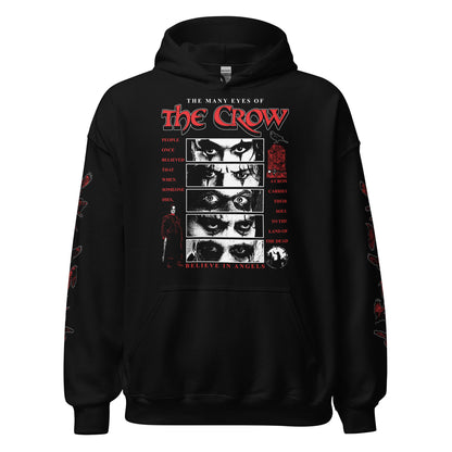 EYES OF THE CROW WITH SLEEVES - HOODIE