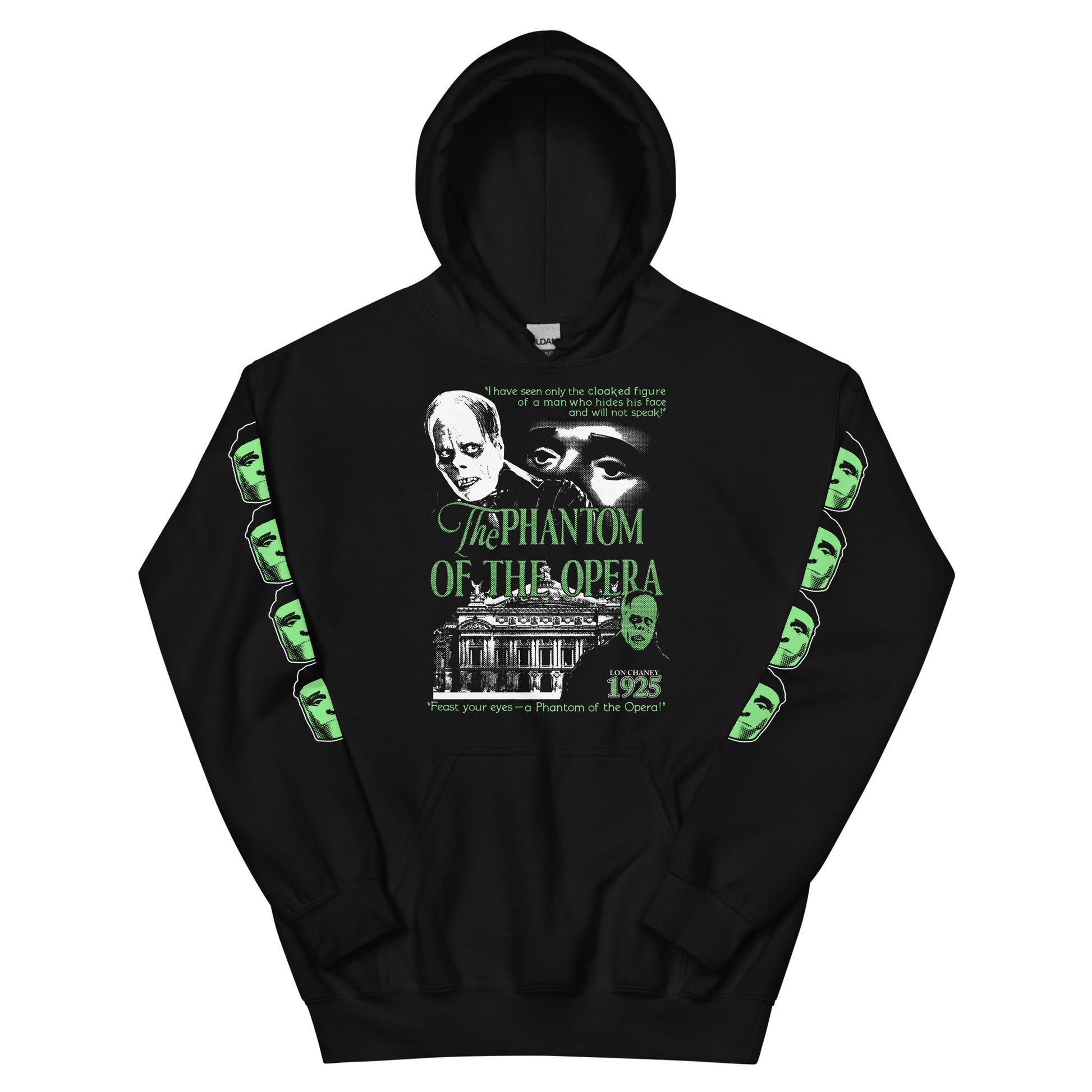 THE PHANTOM OF THE OPERA 1925 WITH SLEEVES HOODIE – Brain Rot