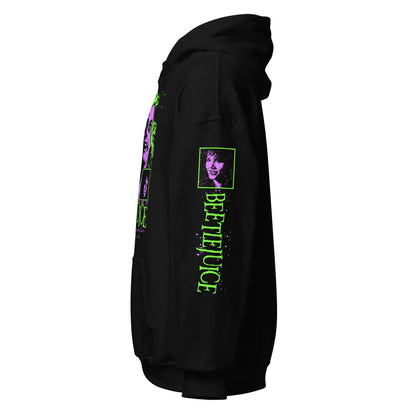 PURPLE & GREEN CHARACTERS WITH SLEEVES - HOODIE