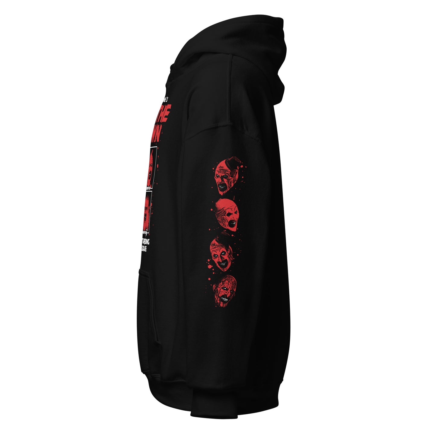 ART THE CLOWN FOUR UP WITH SLEEVES - HOODIE