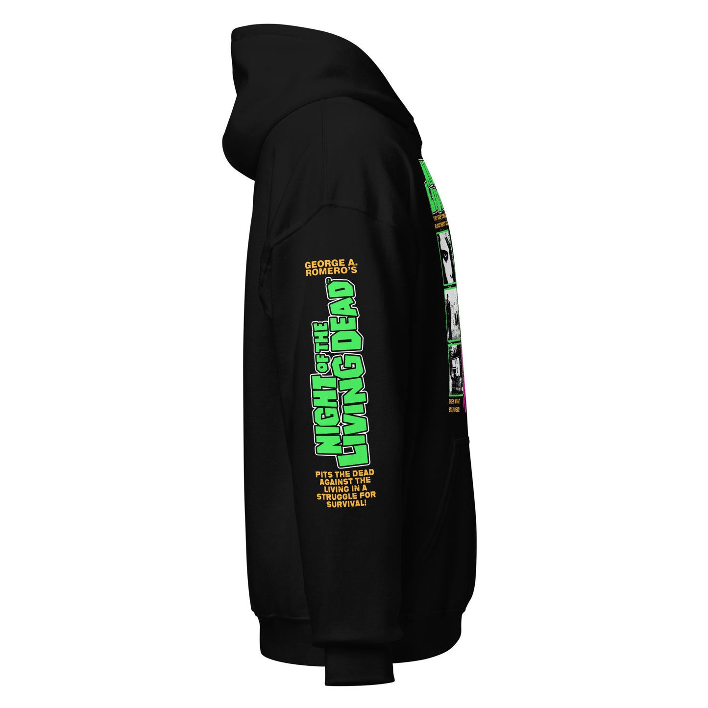 NIGHT OF THE LIVING DEAD WITH SLEEVES - HOODIE