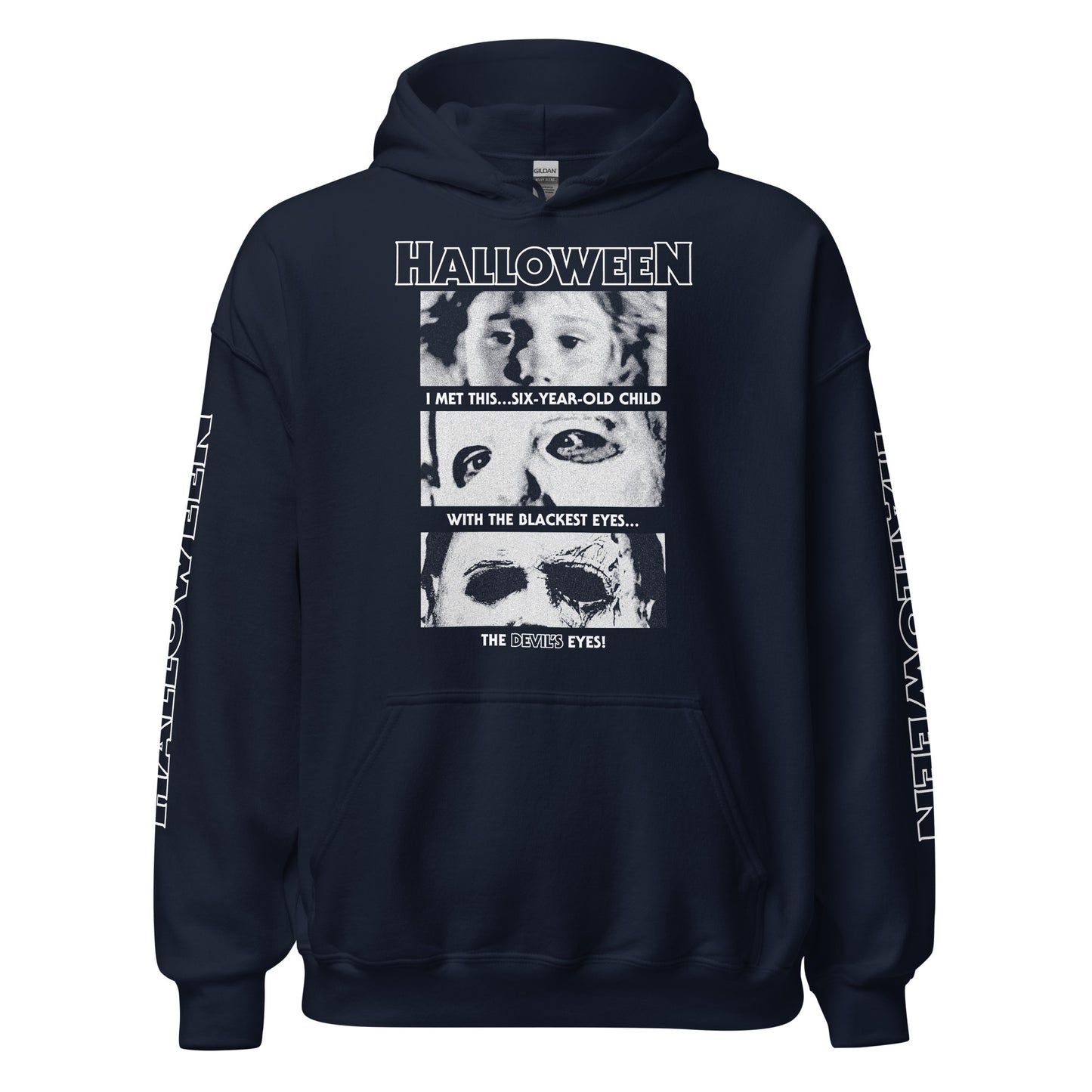 THE DEVIL'S EYES WITH SLEEVES - HOODIE