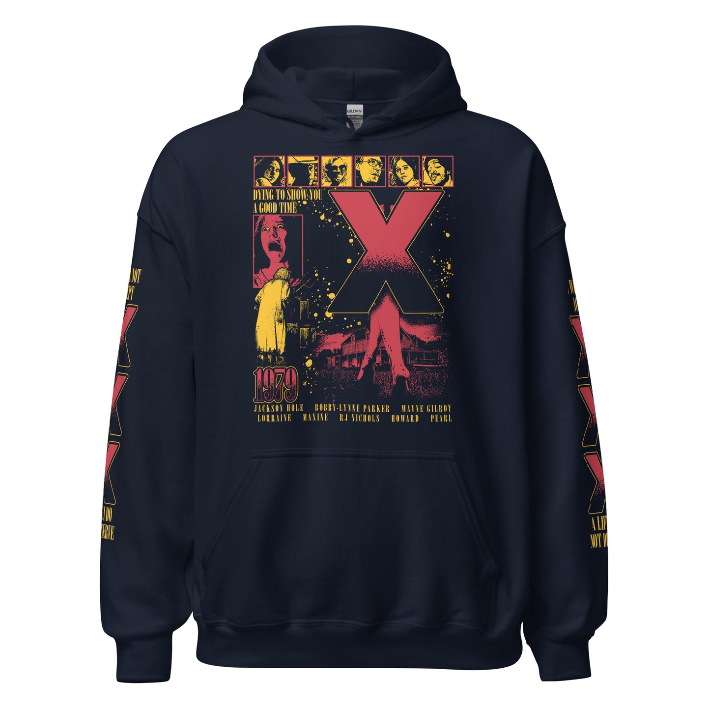 DYING TO SHOW YOU A GOOD TIME WITH SLEEVES - HOODIE