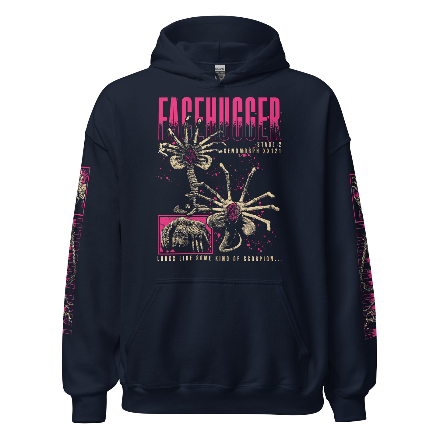 FACEHUGGER WITH SLEEVES - HOODIE