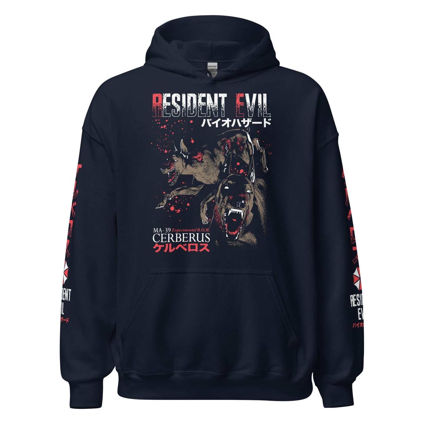 B.O.W. CERBERUS WITH SLEEVES - HOODIE