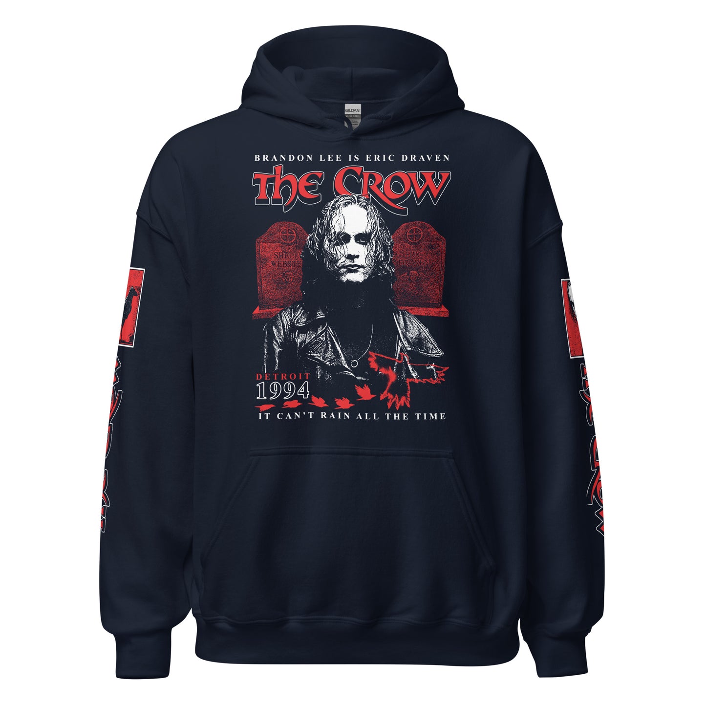 BRANDON LEE IS ERIC DRAVEN WITH SLEEVES - HOODIE