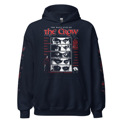 EYES OF THE CROW WITH SLEEVES - HOODIE