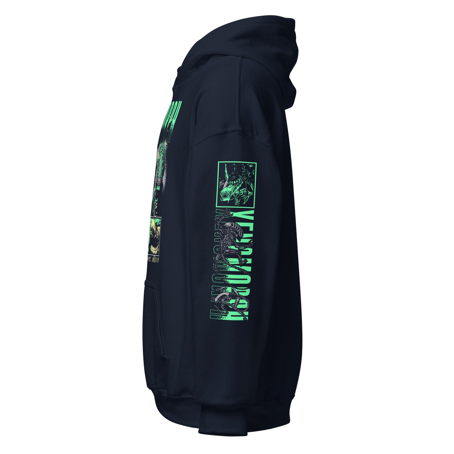 XENOMORPH WITH SLEEVES - HOODIE