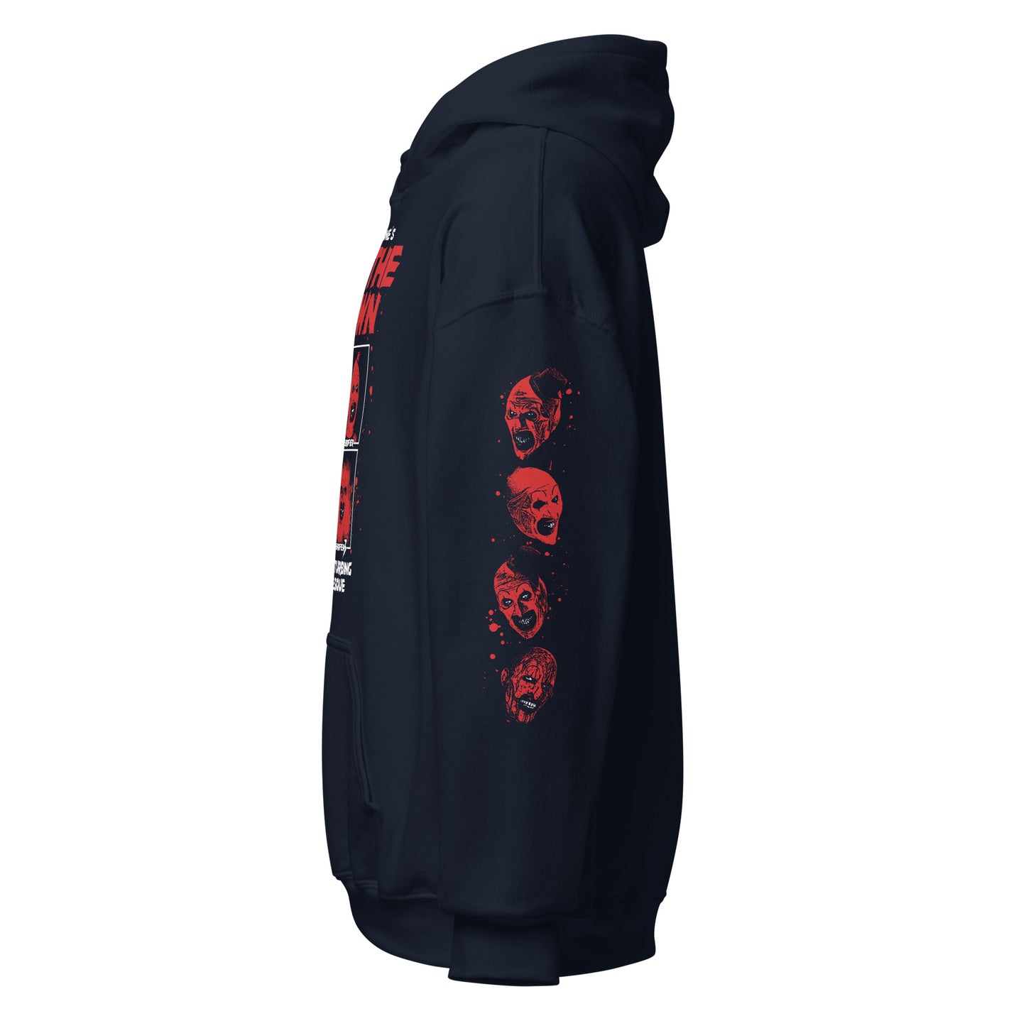 ART THE CLOWN FOUR UP WITH SLEEVES - HOODIE