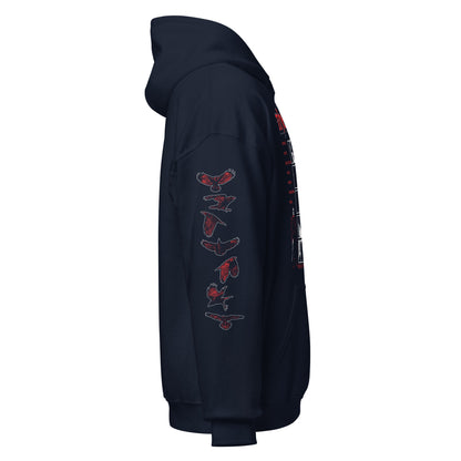 EYES OF THE CROW WITH SLEEVES - HOODIE